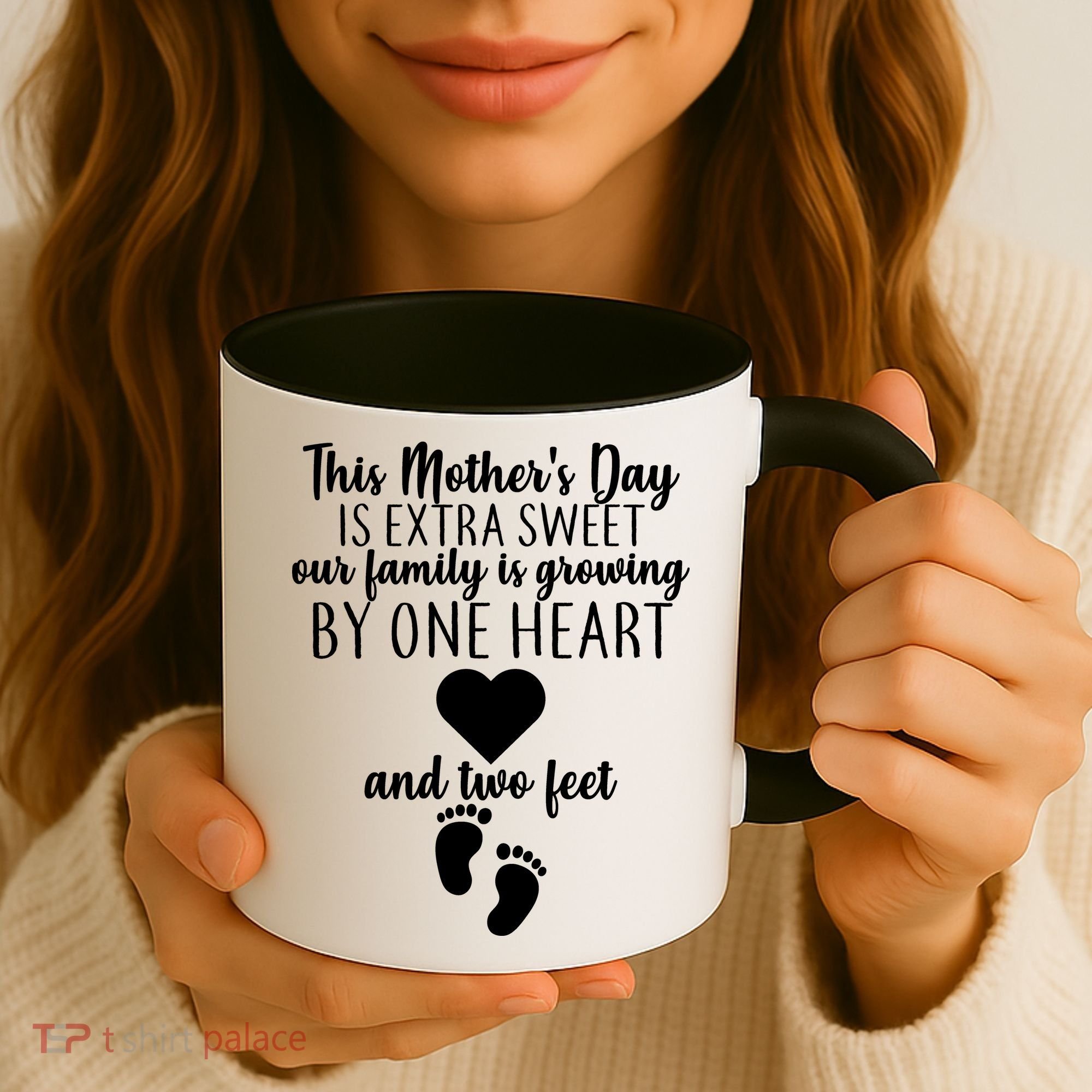Sweet Mother's Day Pregnancy Announcement  Coffee Mug