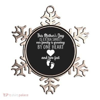 Sweet Mother's Day Pregnancy Announcement  Ornament