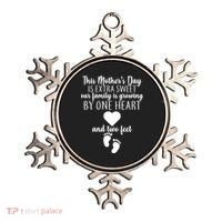 Sweet Mother's Day Pregnancy Announcement  Ornament thumb 0