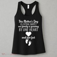 Sweet Mother's Day Pregnancy Announcement  Women's Tank Top thumb 3