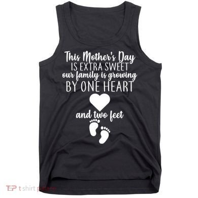 Sweet Mother's Day Pregnancy Announcement  Tank Top