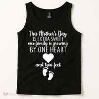 Sweet Mother's Day Pregnancy Announcement  Tank Top thumb 2