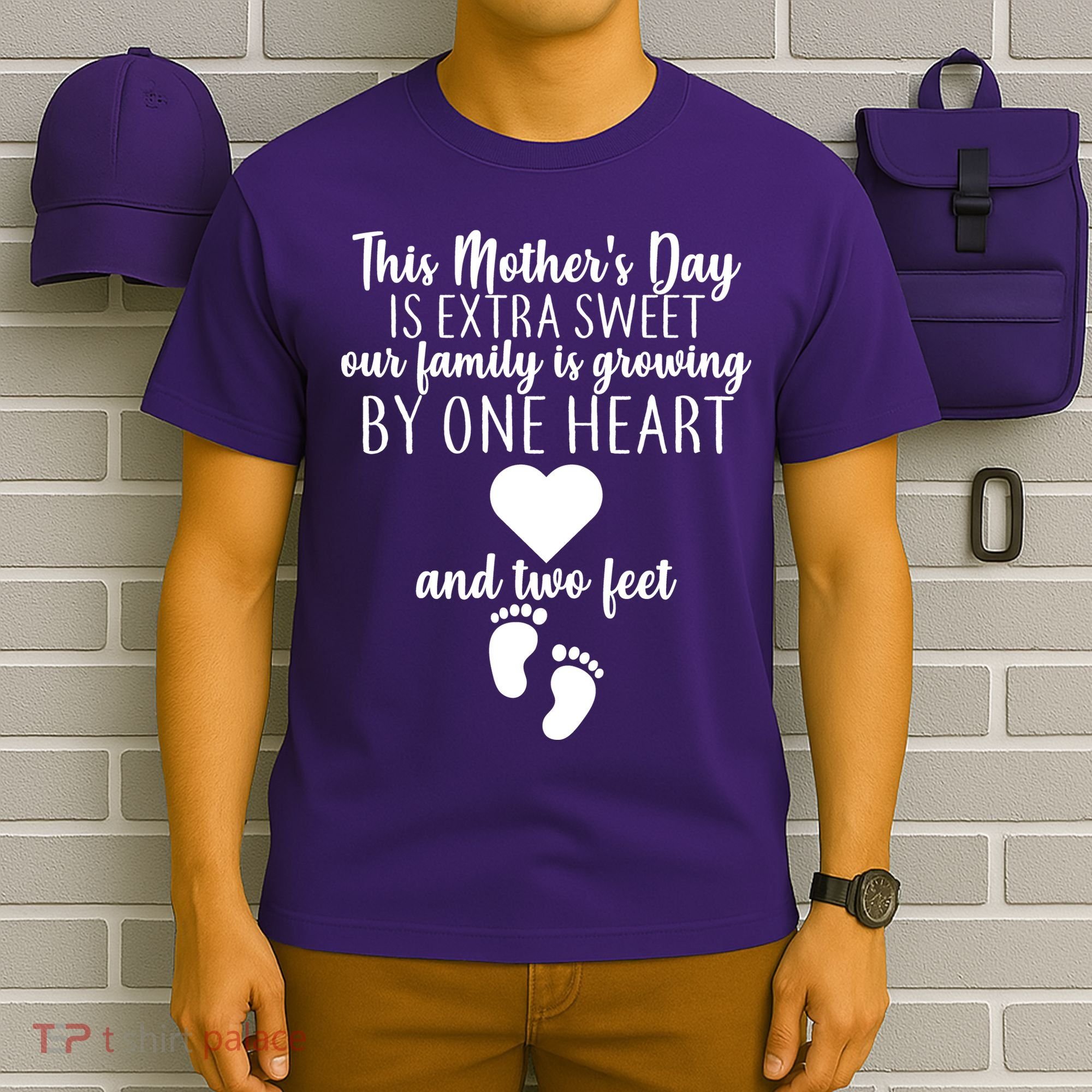 Sweet Mother's Day Pregnancy Announcement  T-Shirt