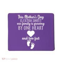 Sweet Mother's Day Pregnancy Announcement  Mousepad thumb 0