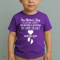 Sweet Mother's Day Pregnancy Announcement  Toddler T-Shirt thumb 2