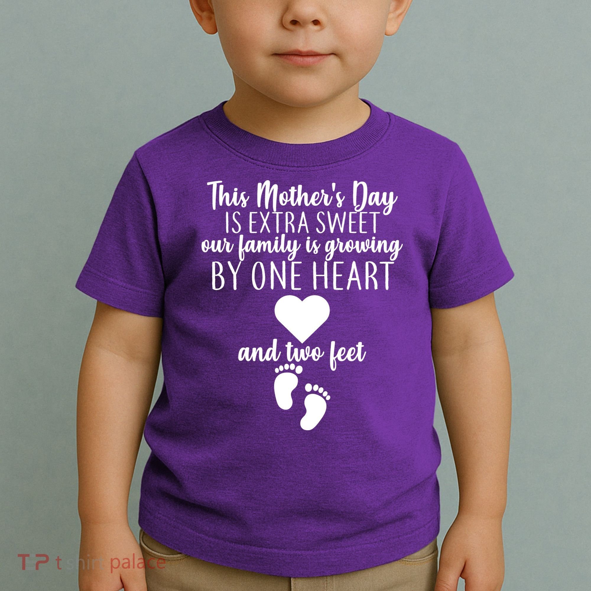 Sweet Mother's Day Pregnancy Announcement  Toddler T-Shirt