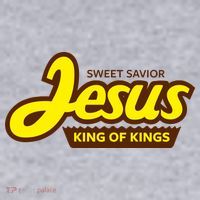 Sweet Savior Jesus King of Kings Women's Racerback Cropped Tank thumb 2