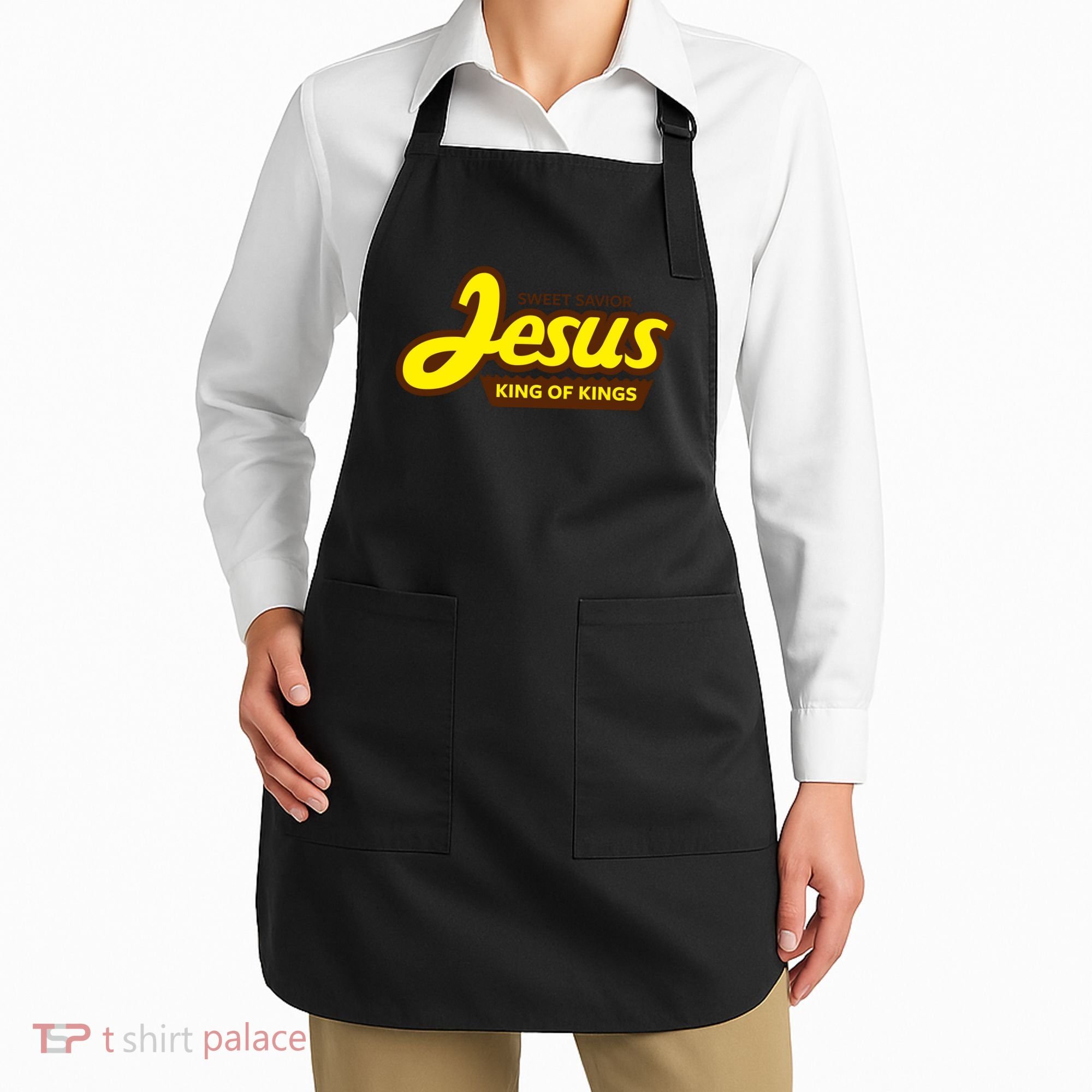 Sweet Savior Jesus King of Kings Apron