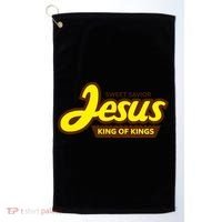 Sweet Savior Jesus King of Kings Golf Towel thumb 0