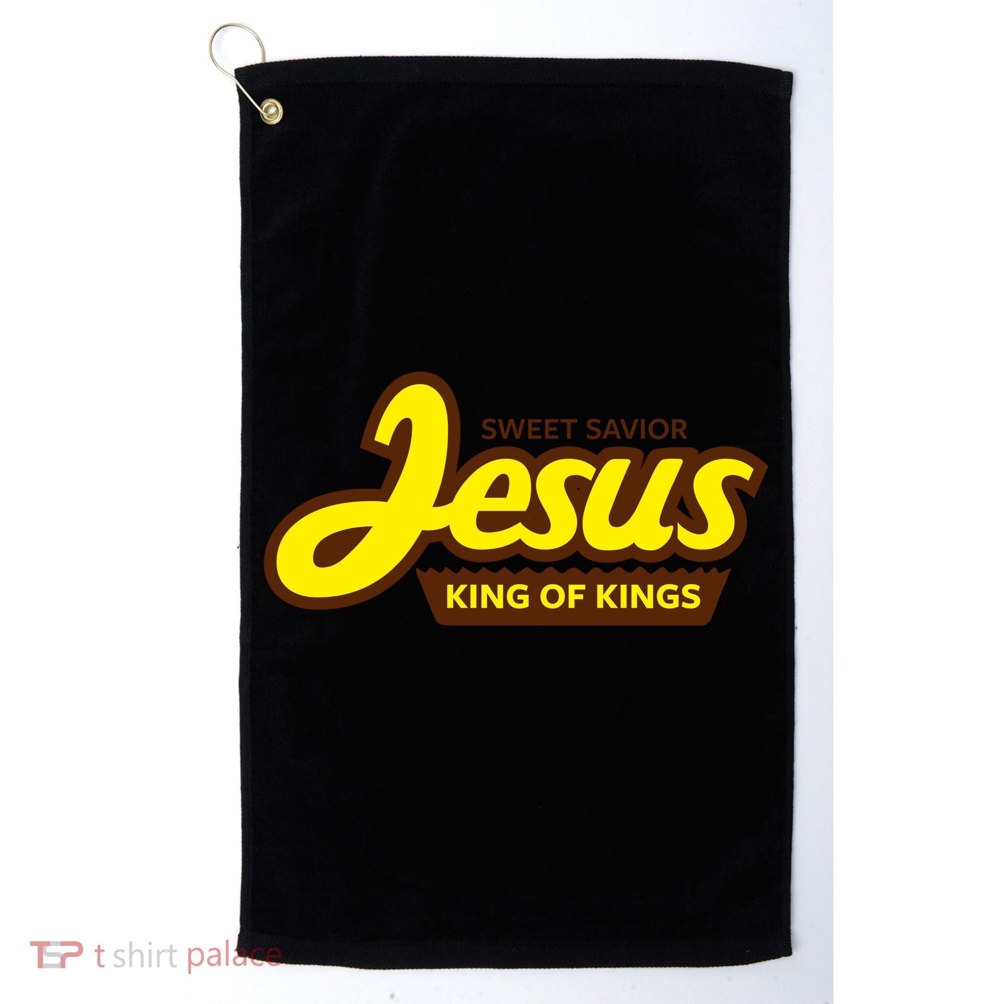 Sweet Savior Jesus King of Kings Golf Towel