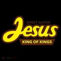 Sweet Savior Jesus King of Kings Kids Colorblock Raglan Jersey thumb 2