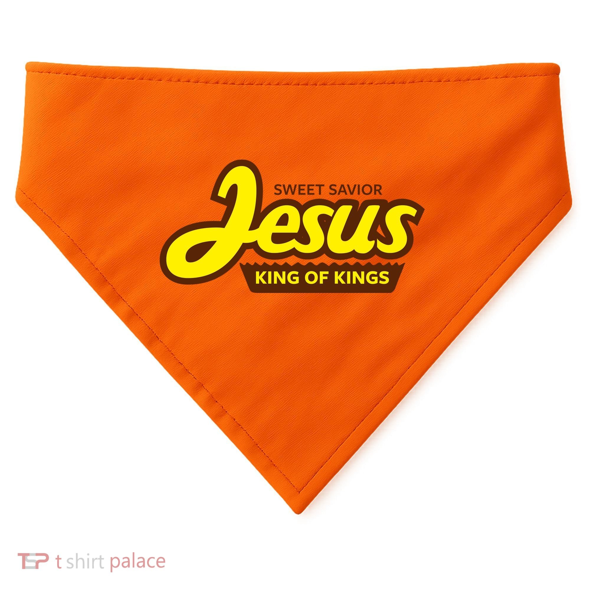 Sweet Savior Jesus King of Kings USA-Made Doggie Bandana