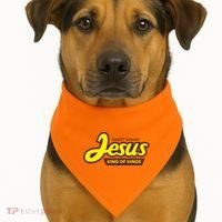Sweet Savior Jesus King of Kings USA-Made Doggie Bandana thumb 1