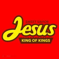 Sweet Savior Jesus King of Kings Santa Hat thumb 1