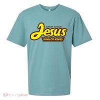 Sweet Savior Jesus King of Kings Sueded Cloud Jersey T-Shirt thumb 0