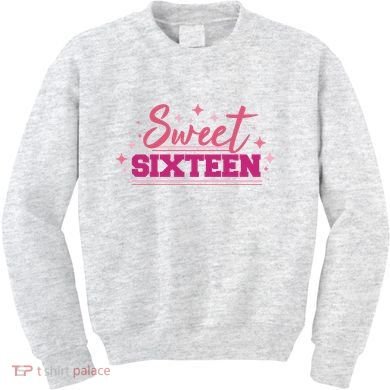 Sweet Sixteen Kids Sweatshirt