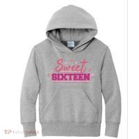 Sweet Sixteen Kids Hoodie thumb 0