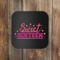 Sweet Sixteen Coaster thumb 0