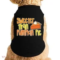 Sweeter Than Pumpkin Pie Doggie Tank thumb 0