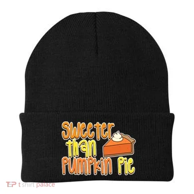 Sweeter Than Pumpkin Pie Beanie