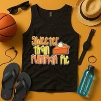 Sweeter Than Pumpkin Pie Tank Top thumb 4