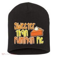 Sweeter Than Pumpkin Pie Short Acrylic Beanie thumb 0