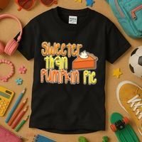 Sweeter Than Pumpkin Pie Kids T-Shirt thumb 3