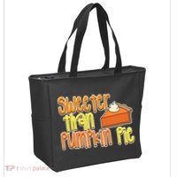 Sweeter Than Pumpkin Pie Tote Bag thumb 2