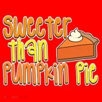 Sweeter Than Pumpkin Pie Santa Hat thumb 1