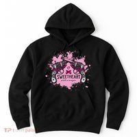 Sweetheart With A Temper Hoodie thumb 0