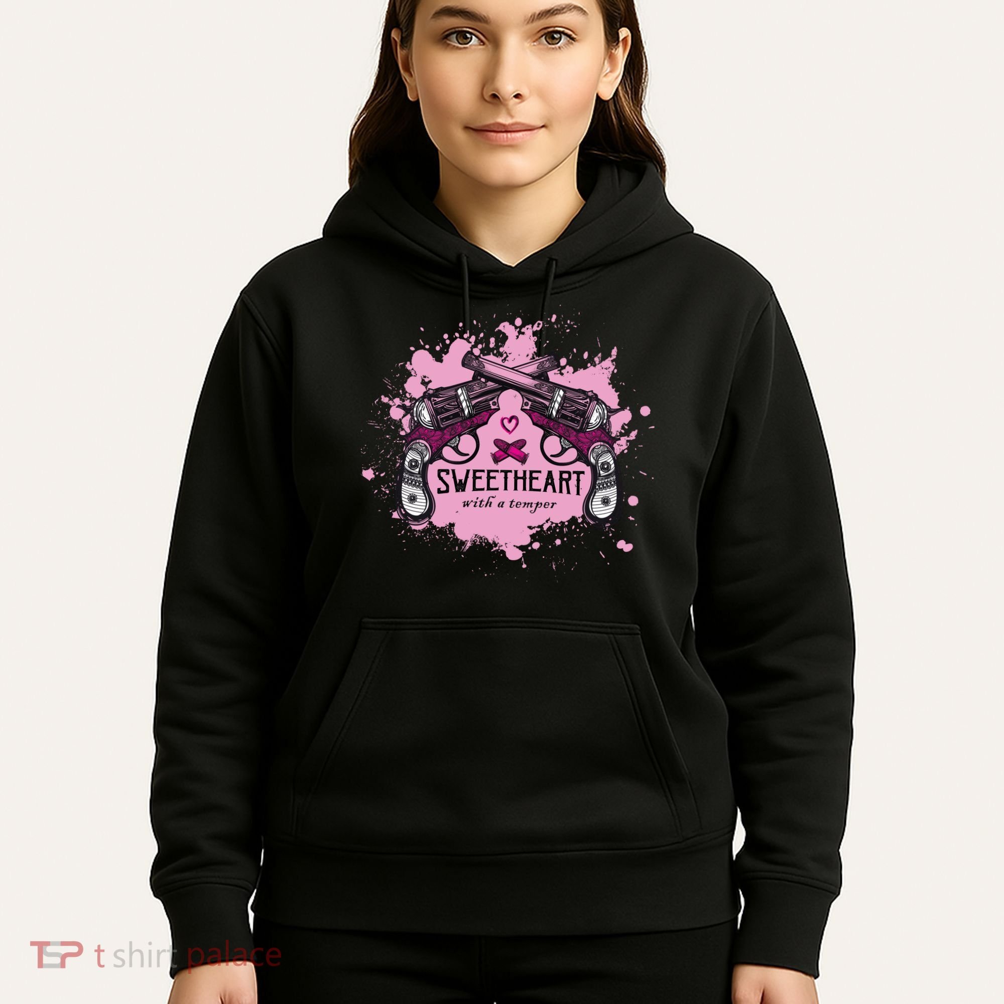 Sweetheart With A Temper Hoodie