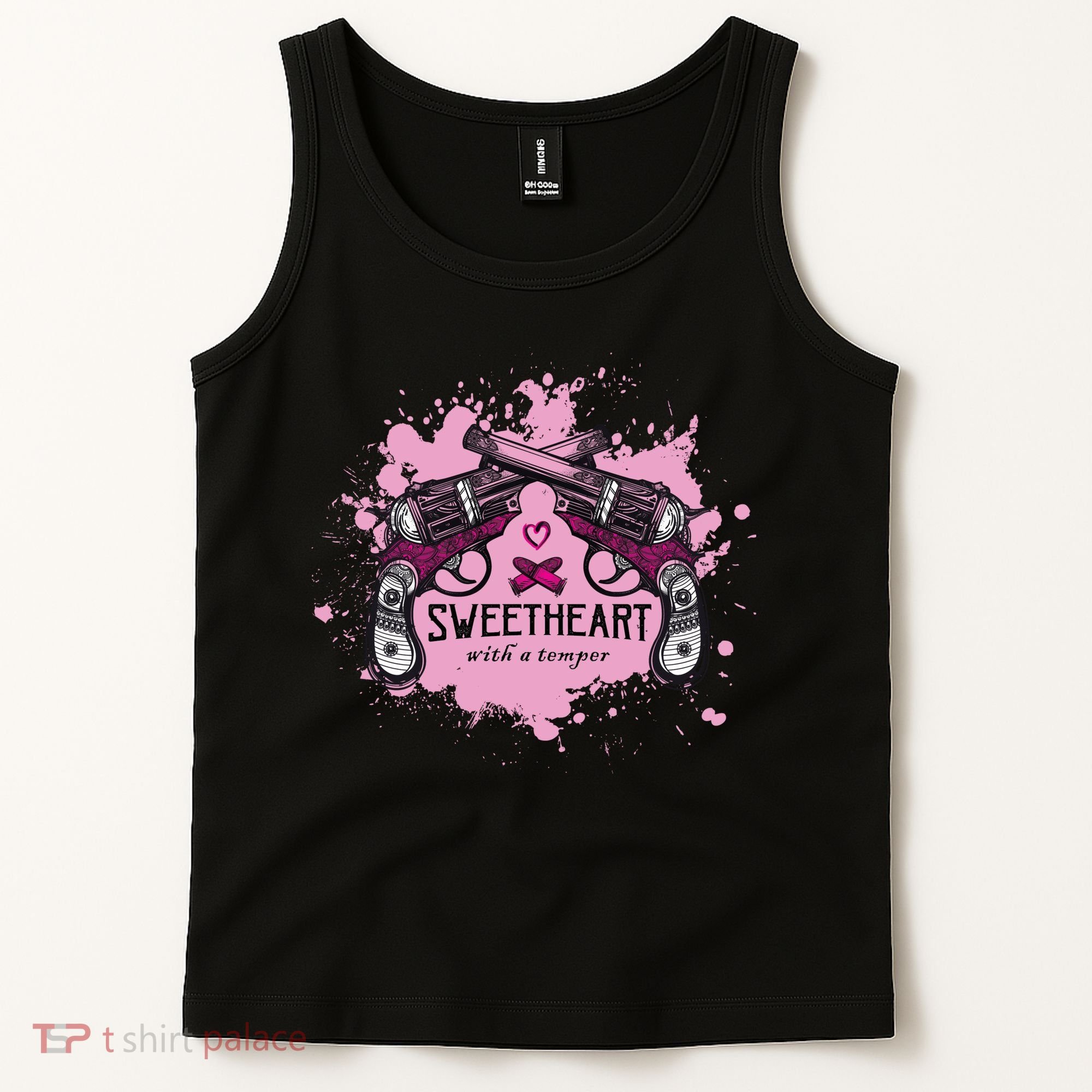 Sweetheart With A Temper Tank Top