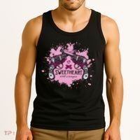 Sweetheart With A Temper Tank Top thumb 3