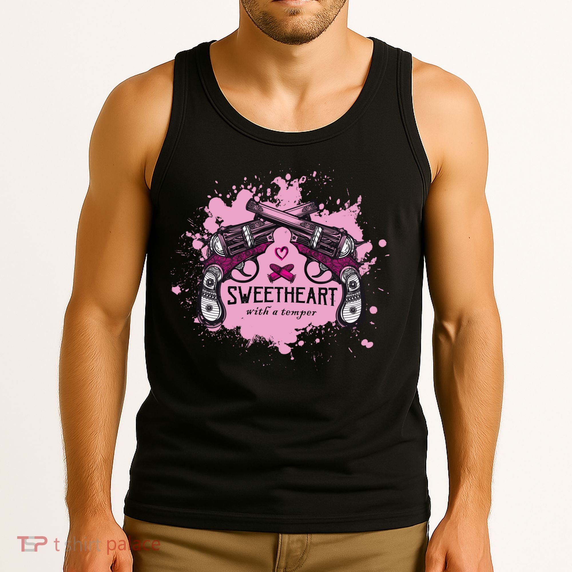 Sweetheart With A Temper Tank Top