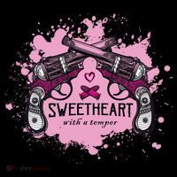 Sweetheart With A Temper Kids Sweatshirt thumb 2