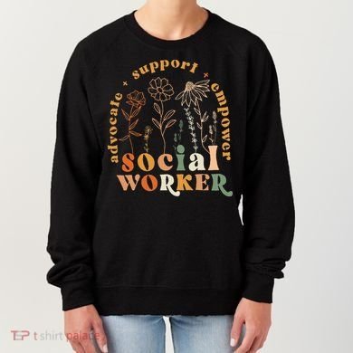 Social Worker Funny Social Work Month Women's Sweatshirt