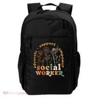 Social Worker Funny Social Work Month Backpack thumb 0