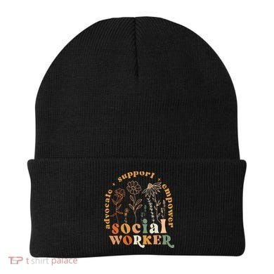 Social Worker Funny Social Work Month Beanie