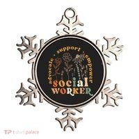 Social Worker Funny Social Work Month Ornament thumb 0