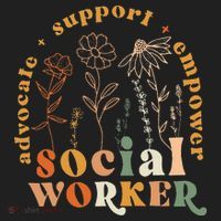 Social Worker Funny Social Work Month Golf Towel thumb 3