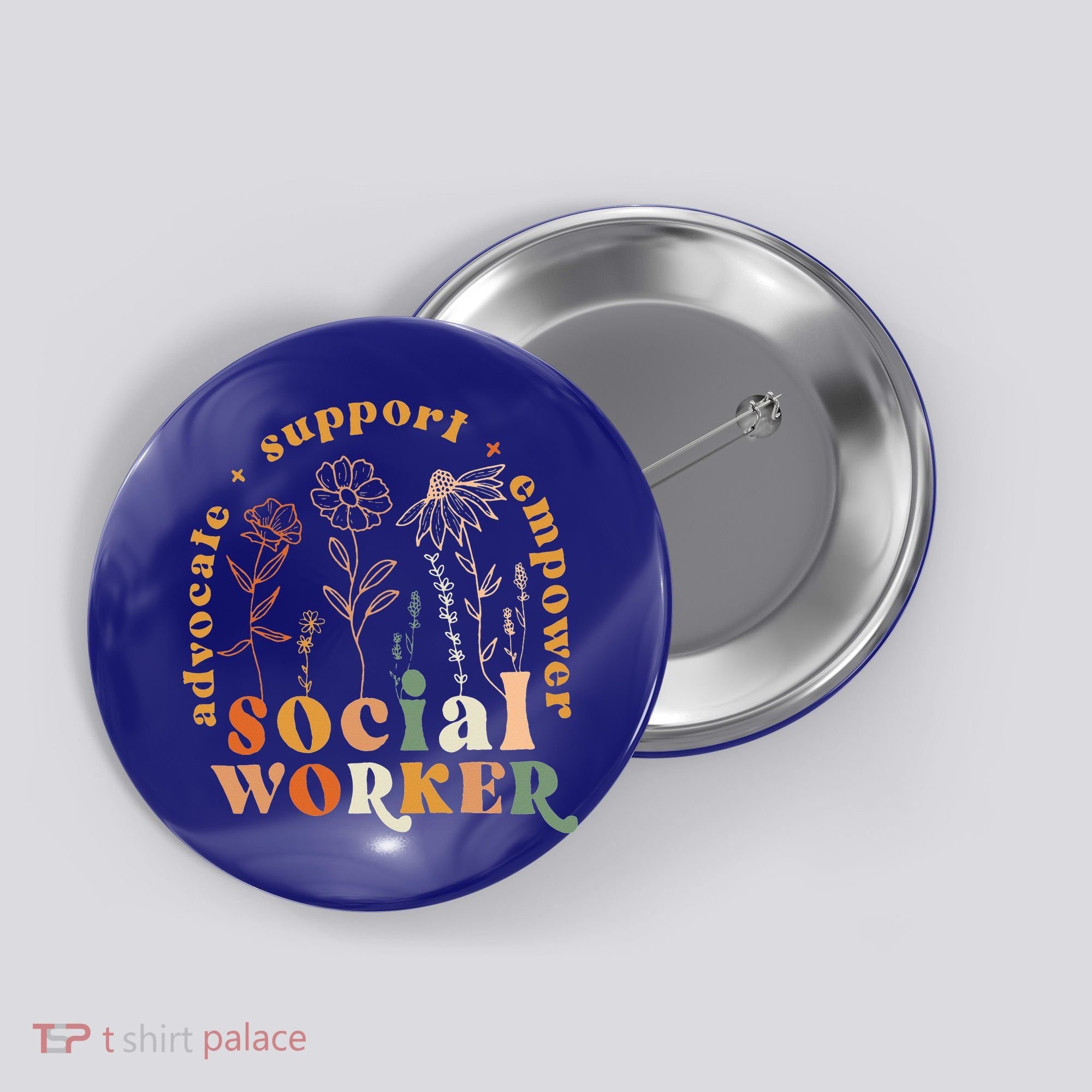 Social Worker Funny Social Work Month Button