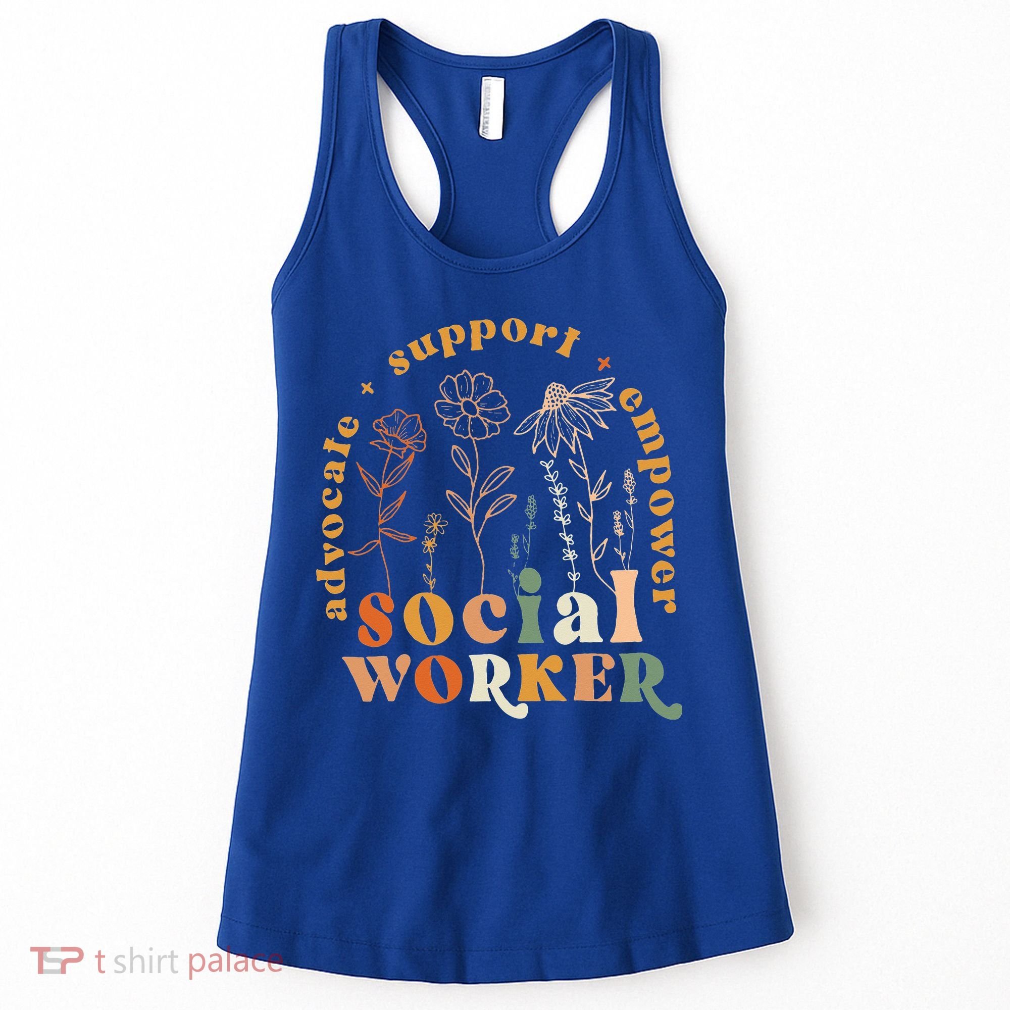 Social Worker Funny Social Work Month Women's Tank Top