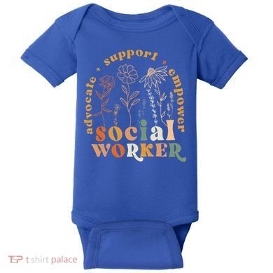 Social Worker Funny Social Work Month Baby Bodysuit