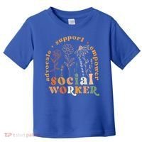 Social Worker Funny Social Work Month Toddler T-Shirt thumb 0