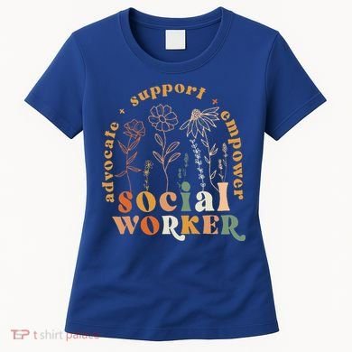Social Worker Funny Social Work Month Women's T-Shirt