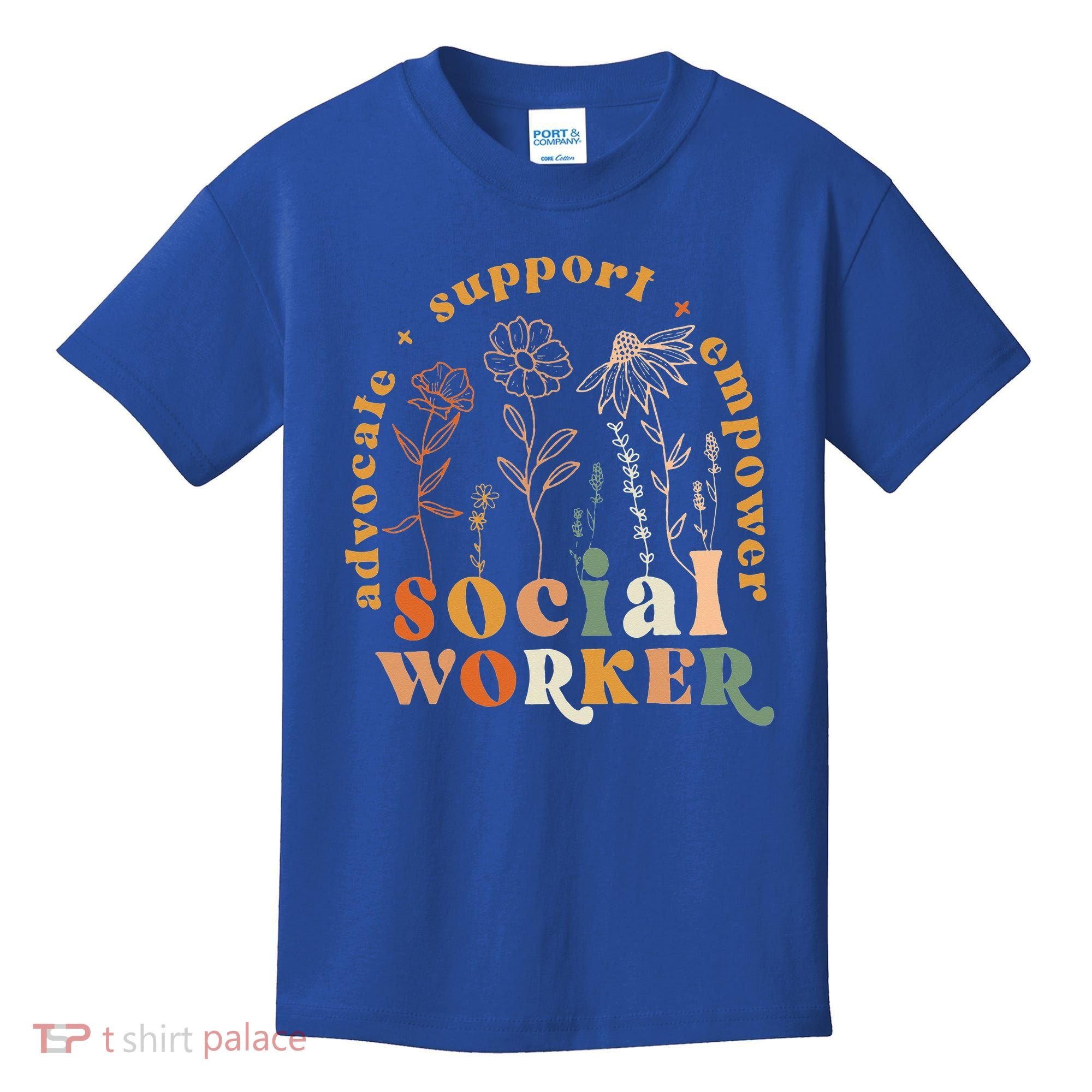 Social Worker Funny Social Work Month Kids T-Shirt