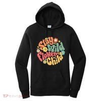 Stay Wild Flower Child Flower Retro Natural Boho Hippie Women's Hoodie thumb 0