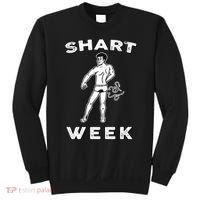 Shart Week Funny Novelty Shark Sweatshirt thumb 0