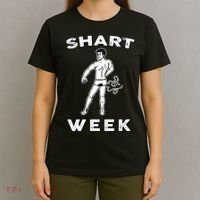 Shart Week Funny Novelty Shark T-Shirt thumb 4