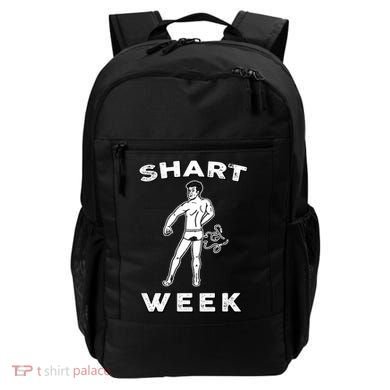 Shart Week Funny Novelty Shark Backpack